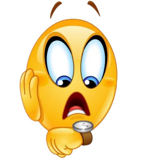 ⌚️ Стикер «Смайлики 4» для Telegram