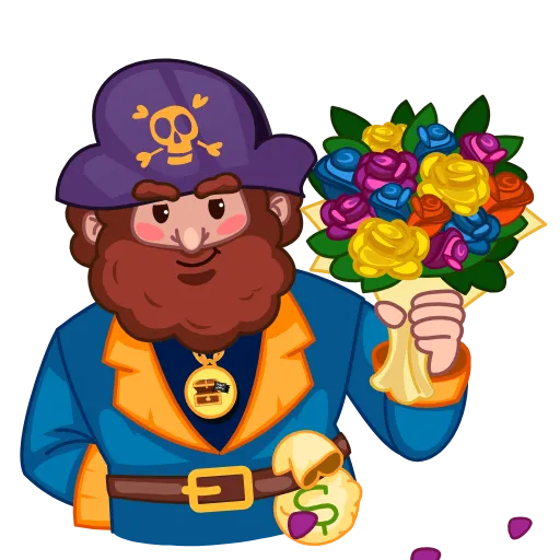 💐 Стикер «НАЙДИ КЛАД» для Telegram