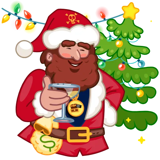 🎄 Стикер «НАЙДИ КЛАД» для Telegram