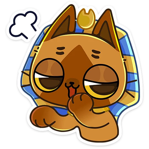 ☺ Стикер «Нехо без текста» для Telegram
