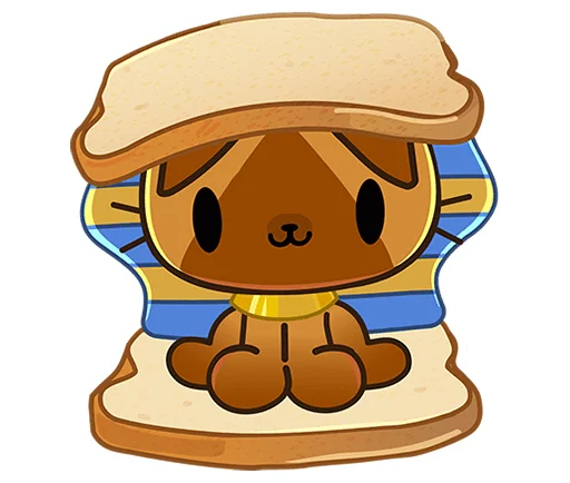 ❓ Стикер «Нехо без текста» для Telegram