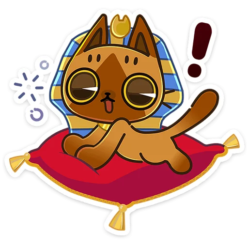 😦 Стикер «Нехо без текста» для Telegram
