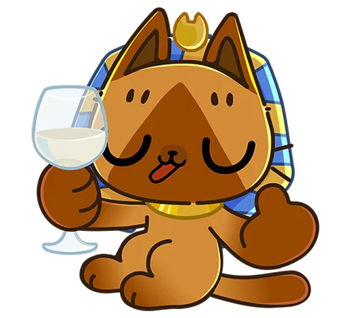 🍷 Стикер «Нехо без текста» для Telegram