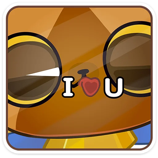 😘 Стикер «Нехо без текста» для Telegram