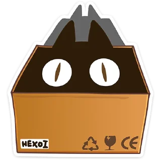 👀 Стикер «Нехо» для Telegram