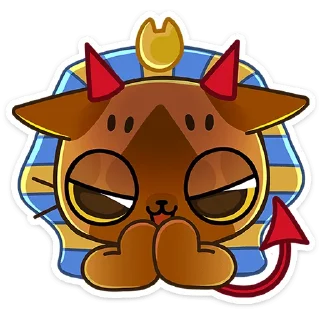 😈 Стикер «Нехо» для Telegram