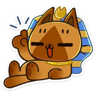 ☝️ Стикер «Нехо» для Telegram
