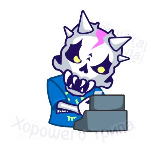 Стикерпак TEAM NECROS для Telegram — скачать