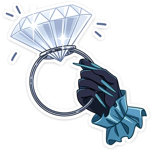 💎 Стикер «Нефритта без надписей» для Telegram