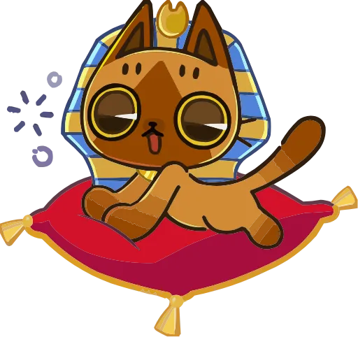 🤩 Эмодзи «Кот Нехо» для Telegram