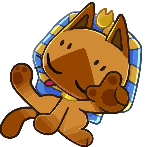 🐾 Эмодзи «Кот Нехо» для Telegram