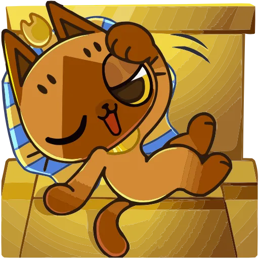 🤩 Эмодзи «Кот Нехо» для Telegram