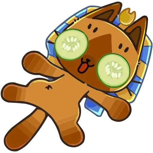 😵 Эмодзи «Кот Нехо» для Telegram