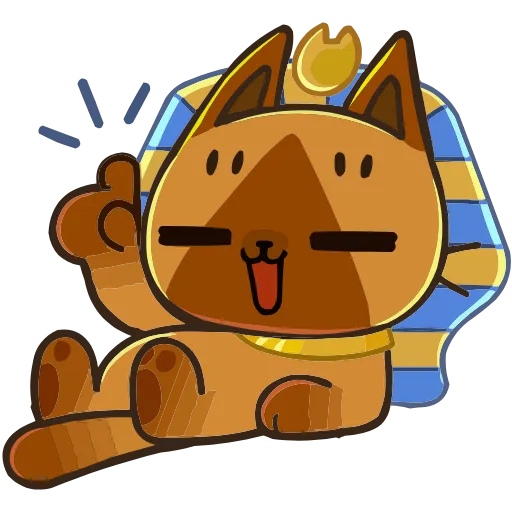 🤩 Эмодзи «Кот Нехо» для Telegram