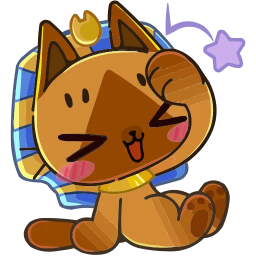 🤩 Эмодзи «Кот Нехо» для Telegram
