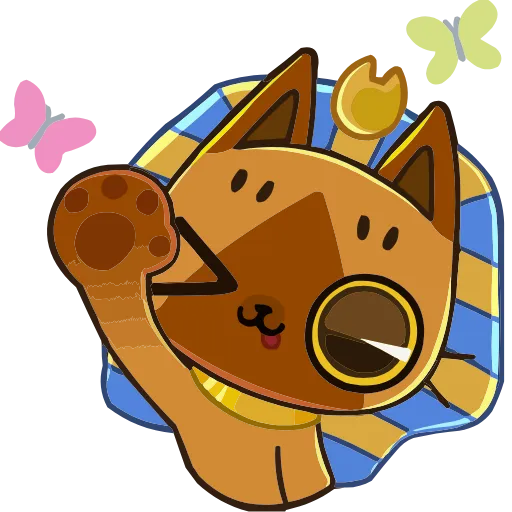 🤩 Эмодзи «Кот Нехо» для Telegram