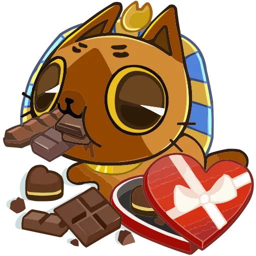 🤩 Эмодзи «Кот Нехо» для Telegram