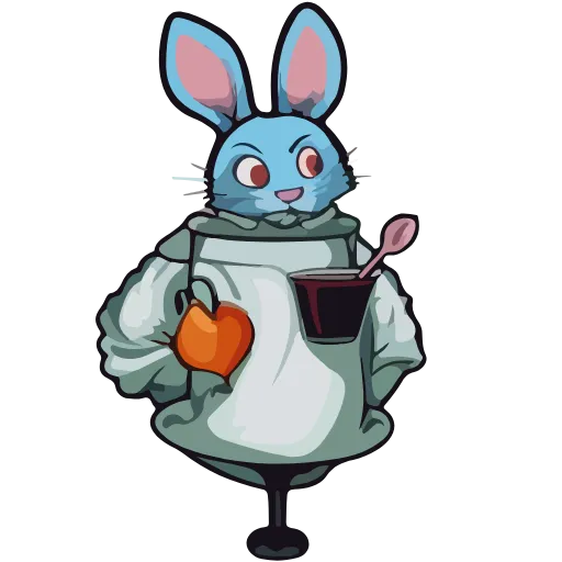 🐰 Эмодзи «Нейроалиса» для Telegram