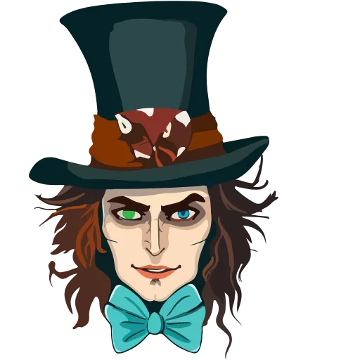 🎩 Эмодзи «Нейроалиса» для Telegram
