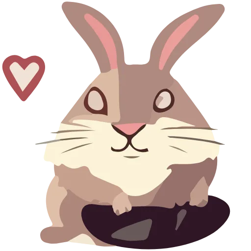 🐰 Эмодзи «Нейроалиса» для Telegram