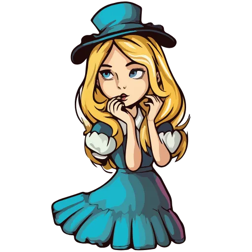 👩 Эмодзи «Нейроалиса» для Telegram