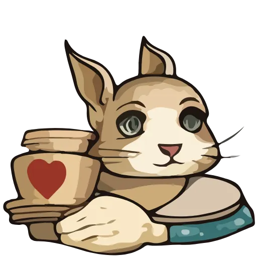 🐰 Эмодзи «Нейроалиса» для Telegram