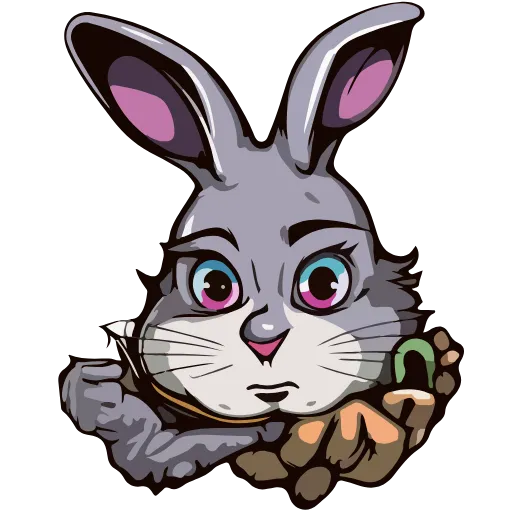 🐰 Эмодзи «Нейроалиса» для Telegram