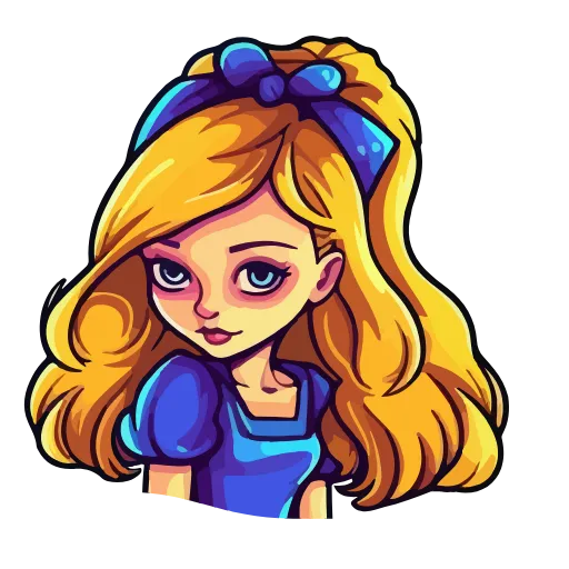 👩 Эмодзи «Нейроалиса» для Telegram