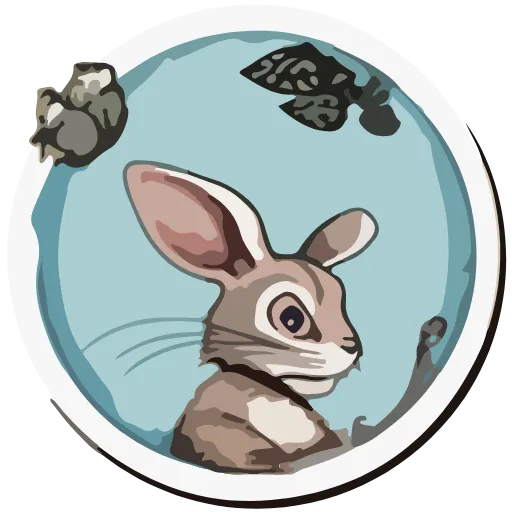 🐰 Эмодзи «Нейроалиса» для Telegram