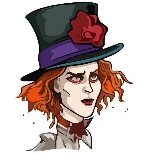 🎩 Эмодзи «Нейроалиса» для Telegram