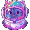 🌠 Эмодзи «Котокосмос» для Telegram