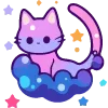 🌠 Эмодзи «Котокосмос» для Telegram