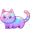 🌠 Эмодзи «Котокосмос» для Telegram