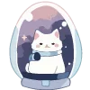 🌠 Эмодзи «Котокосмос» для Telegram
