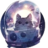 🌠 Эмодзи «Котокосмос» для Telegram