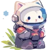 🌠 Эмодзи «Котокосмос» для Telegram