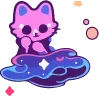 🌠 Эмодзи «Котокосмос» для Telegram