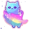 🌠 Эмодзи «Котокосмос» для Telegram