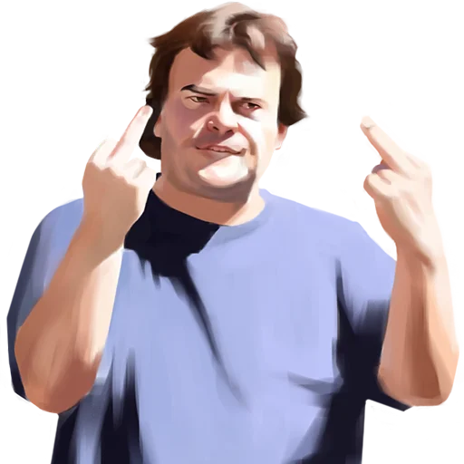 🖕 Стикер «fuck» для Telegram