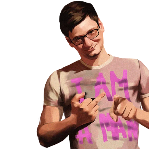 🖕 Стикер «fuck» для Telegram