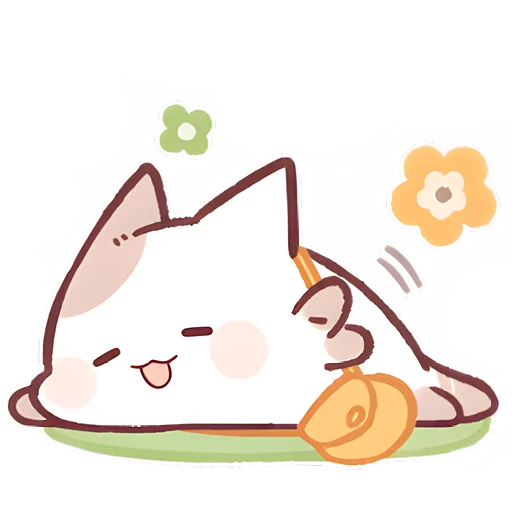Стикерпак Котенок Неккоро для Telegram — скачать
