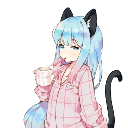 🍹 Стикер «Neko Stickers» для Telegram