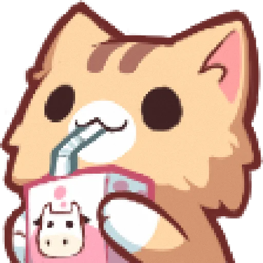 Стикерпак Neko&;s emotes для Telegram