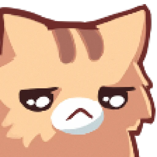 😢 Стикер «Neko&;s emotes» для Telegram