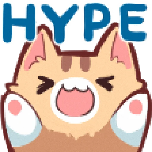 🙌 Стикер «Neko&;s emotes» для Telegram