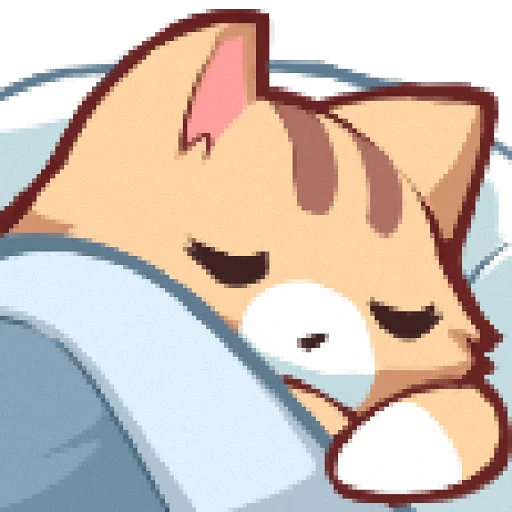 💤 Стикер «Neko&;s emotes» для Telegram