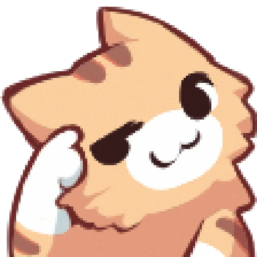 🤔 Стикер «Neko&;s emotes» для Telegram