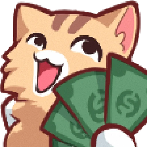 💴 Стикер «Neko&;s emotes» для Telegram