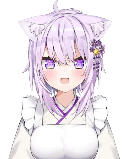 😍 Стикер «Nekomata Okayu» для Telegram