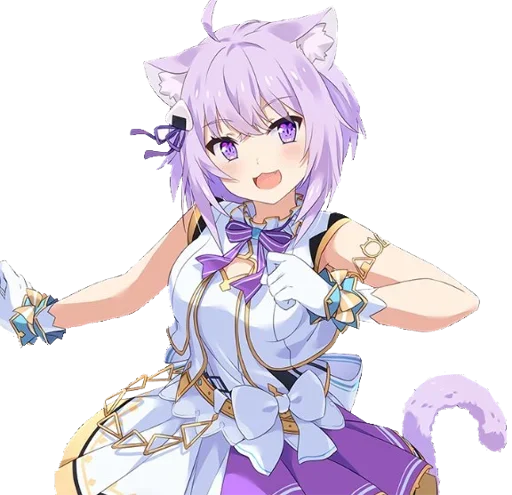 😍 Стикер «Nekomata Okayu» для Telegram